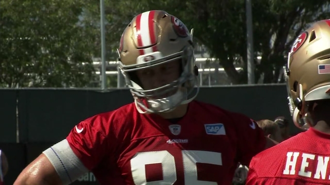 SF 49ers open training camp with focus on COVID-19 protocols, George Kittle contract