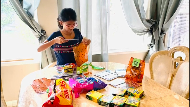 Young South Bay resident raises money, creates Halloween goodie bags for children who lost homes in NorCal wildfires