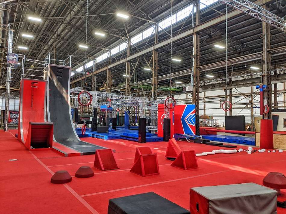 American ninja warriors turned a WWII tank factory into a massive Bay Area gym. Then came COVID-19.