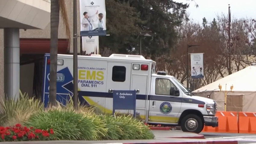 COVID-19 Surge Forces Ambulances to Have Wait Outside South Bay Hospitals