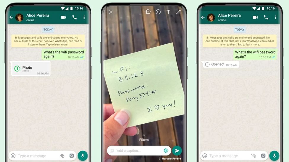 WhatsApp ‘view once’ brings disappearing photos and videos