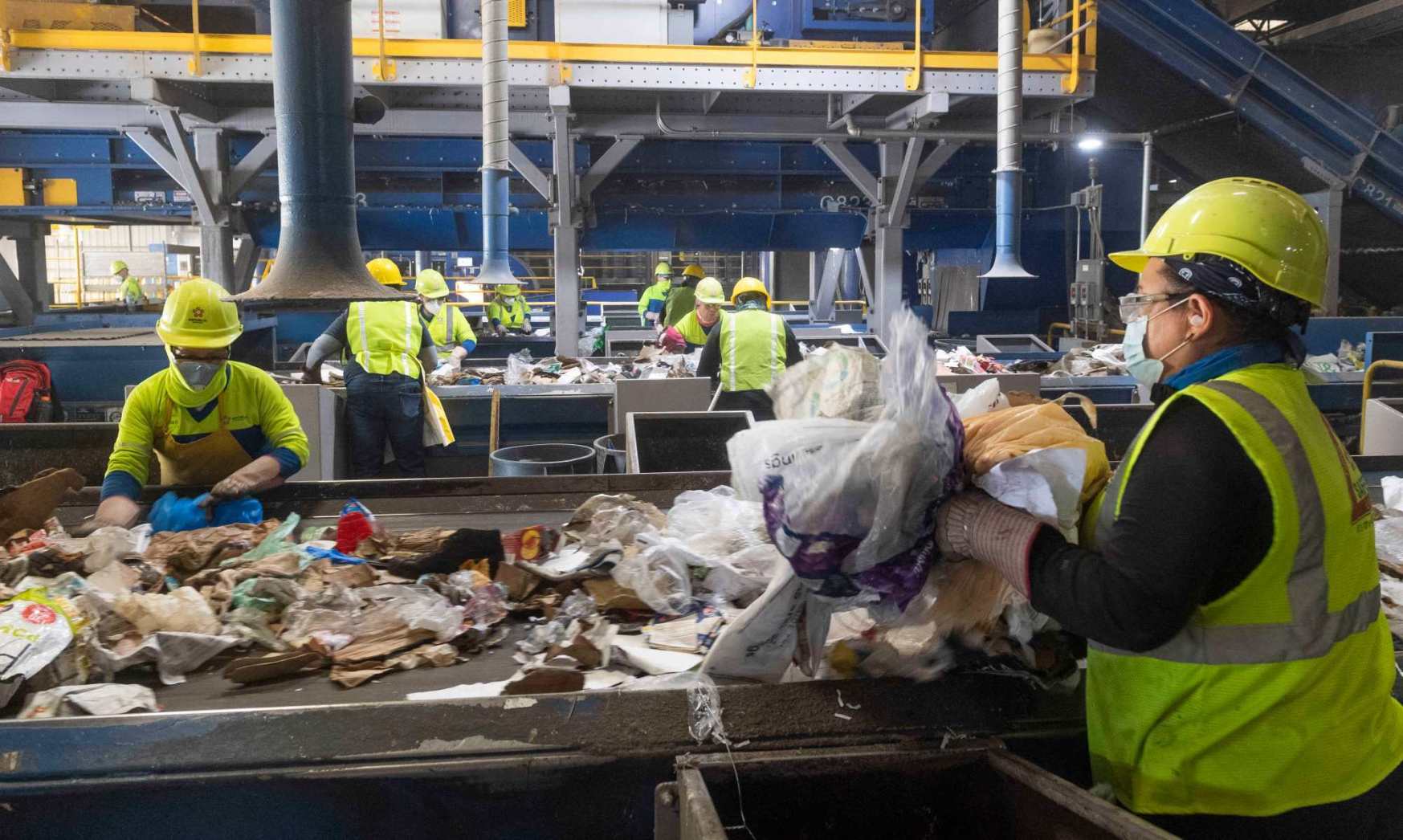 Sweeping recycling, plastics bills await the green light from Gov. Newsom