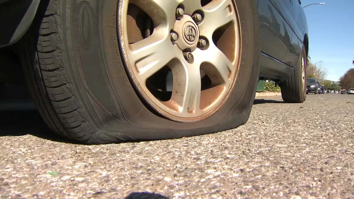 Tire Slasher Damages Dozens of Cars on San Jose Street