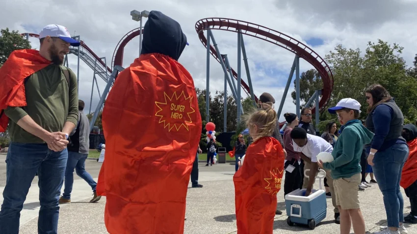 Special Day at Great America for Families of Kids Impacted by Cancer