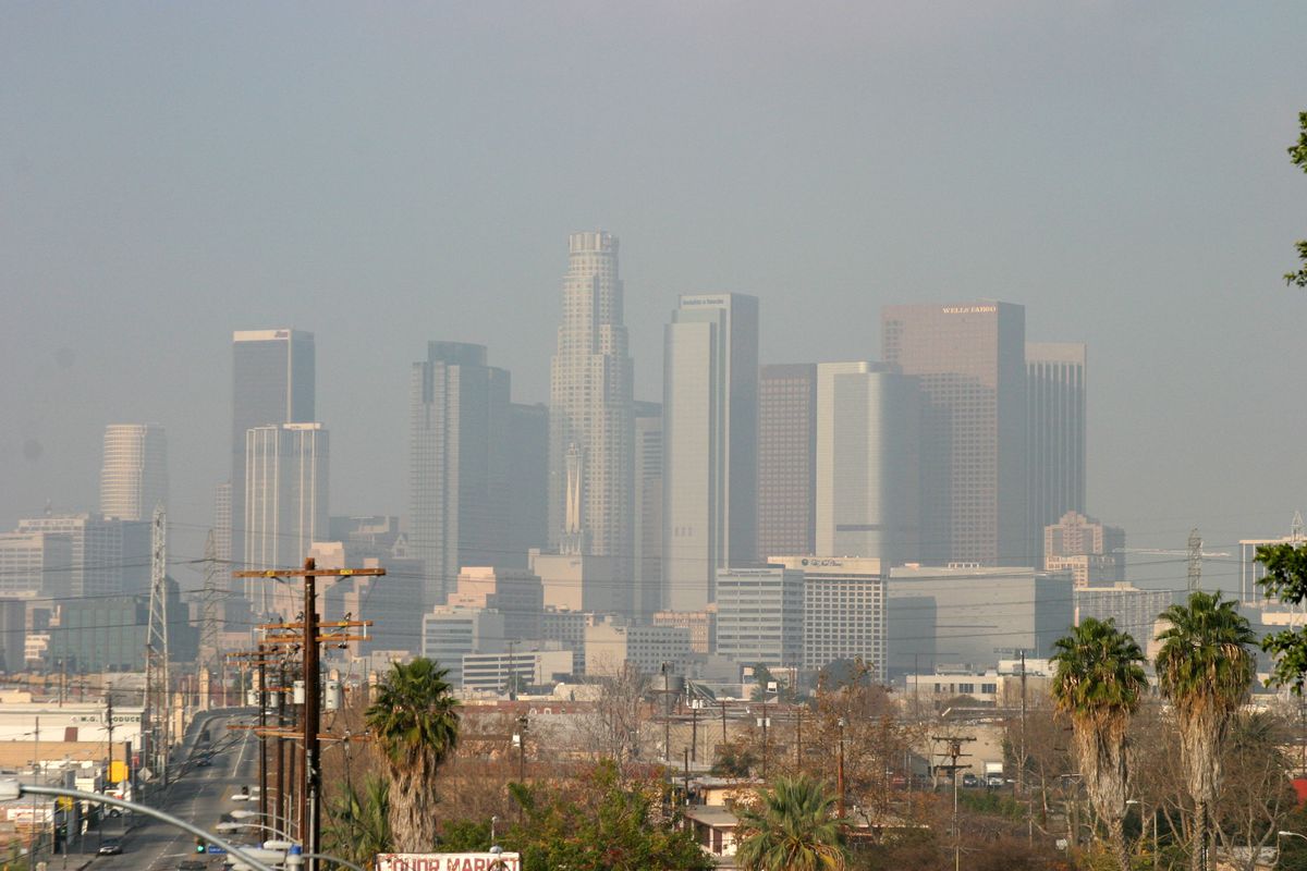 California Leads in Unhealthy Levels of Air Pollution