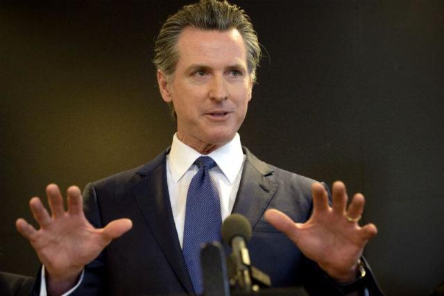 The California governor has initiated advertising campaigns to combat restrictions on traveling for abortions