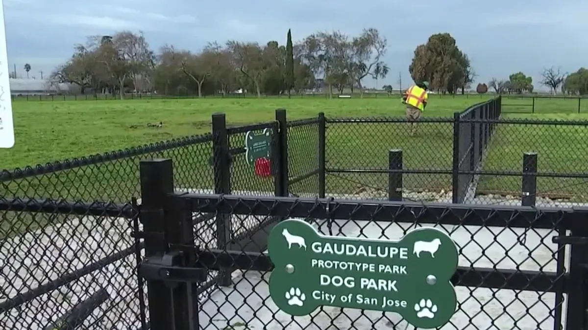 Homeless encampment in San Jose removed to make way for a dog park