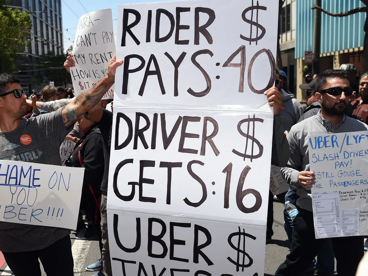 The Bay Area could experience the effects of a strike by Uber, Lyft, and DoorDash drivers