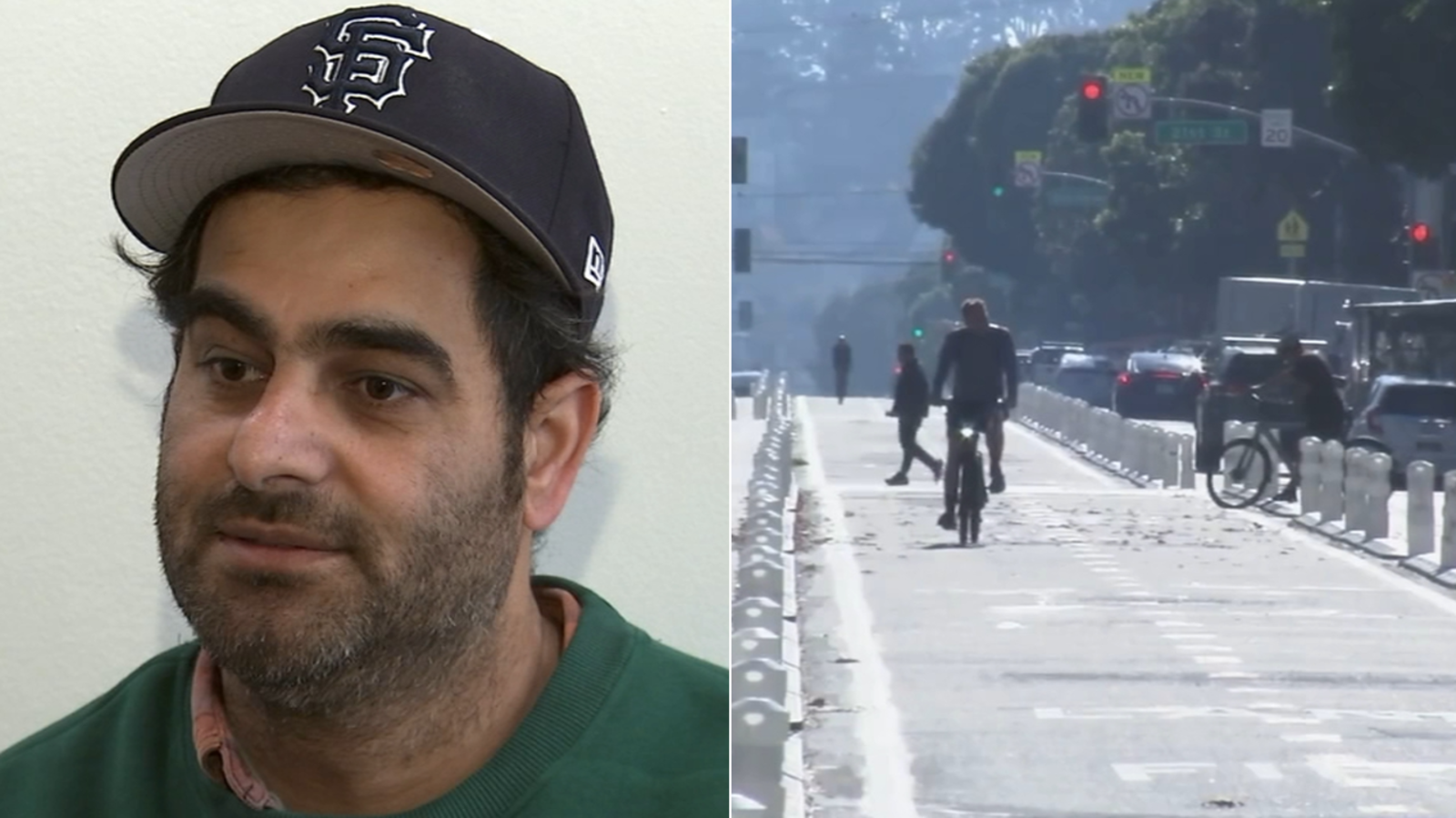 A business owner in San Francisco has initiated a hunger strike in protest of a new bike lane