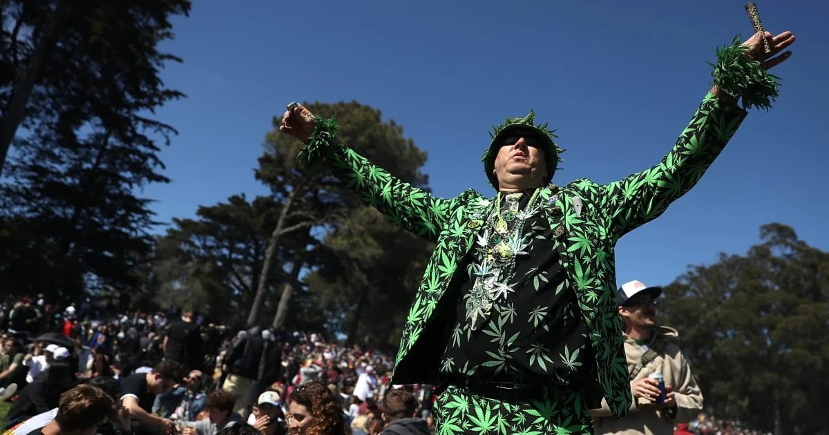 The unofficial 4/20 event in San Francisco’s Golden Gate Park drew crowds