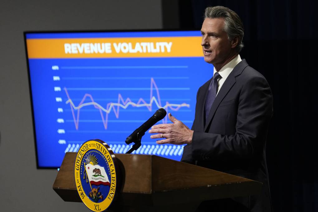 Newsom states that there is a $27 billion budget deficit in the state, but he believes it can be addressed without the need to increase taxes