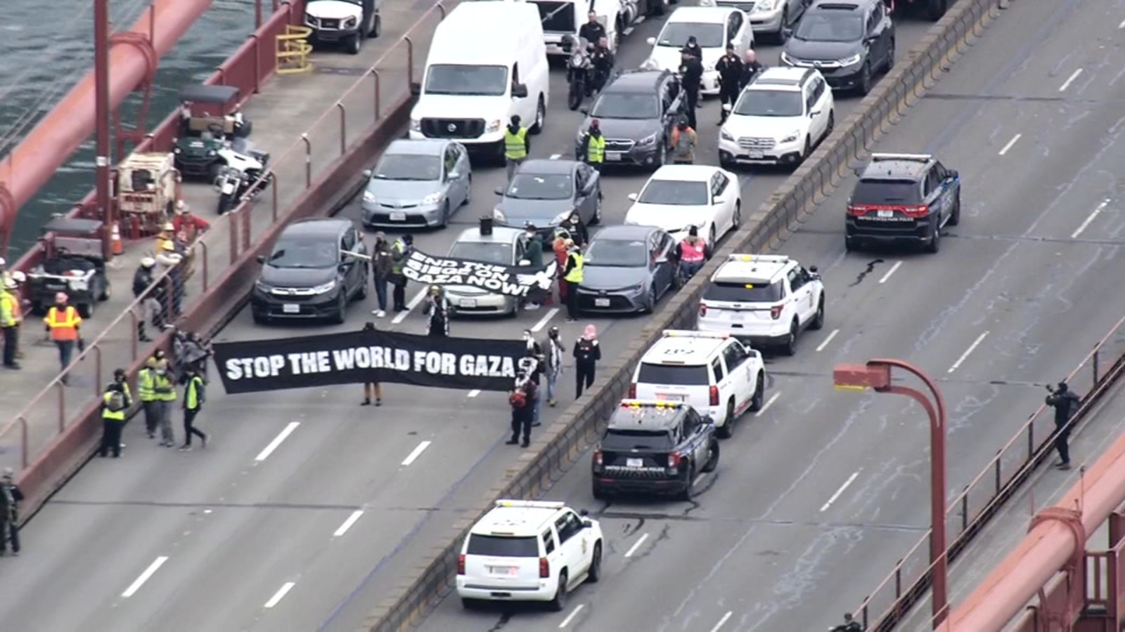 Golden Gate Bridge Protesters Seek Reduced Charges Amid Ongoing Legal Battle