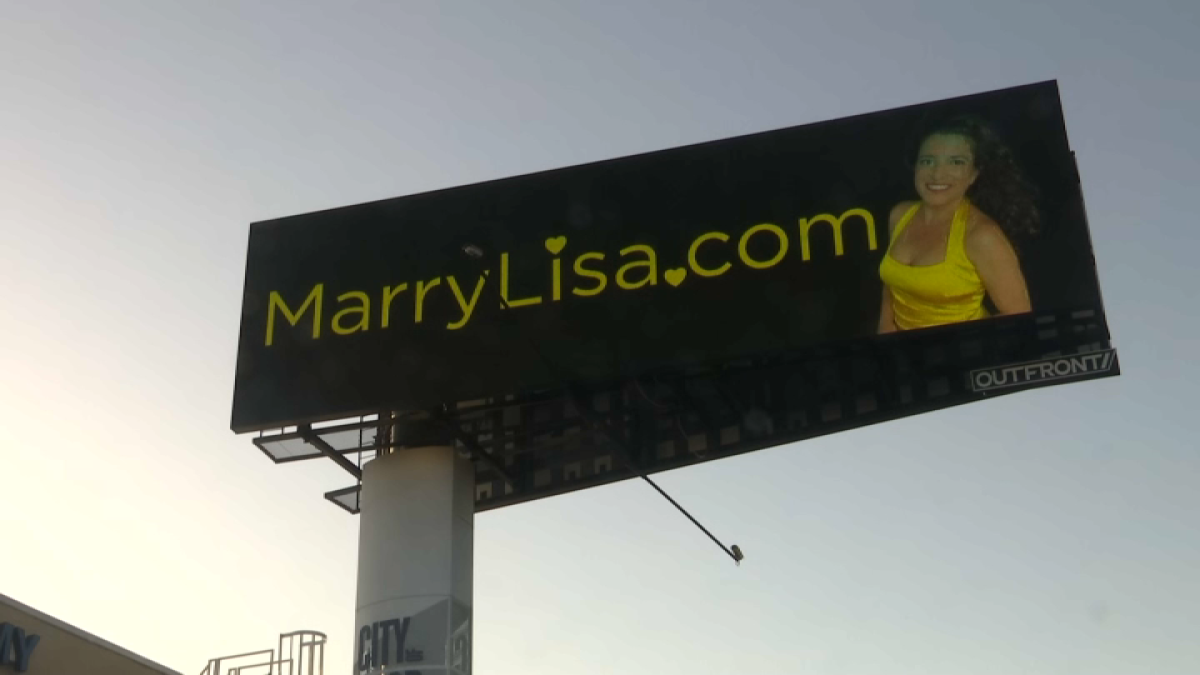 Bay Area Woman Turns to Billboards in Bold Search for Mr. Right