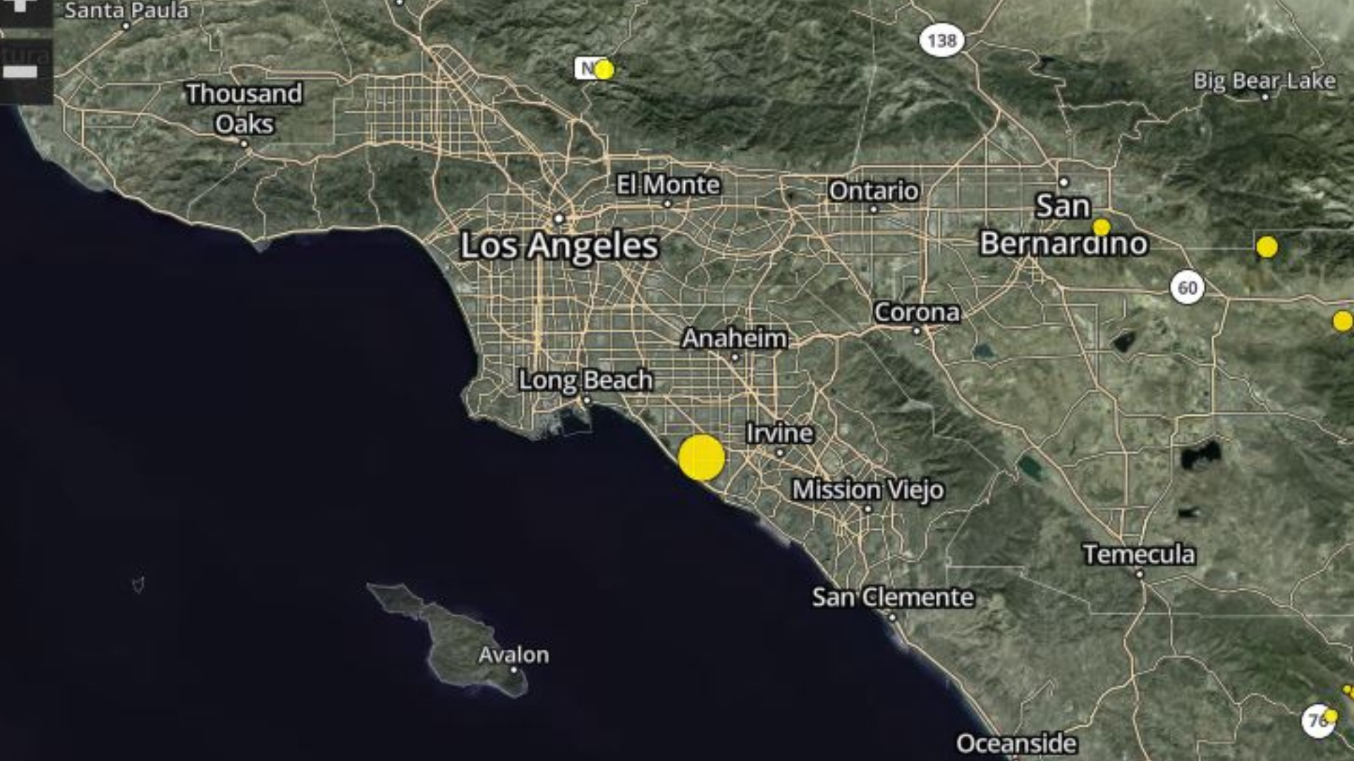 3.4-Magnitude Earthquake Rattles Northern California’s Tehama County
