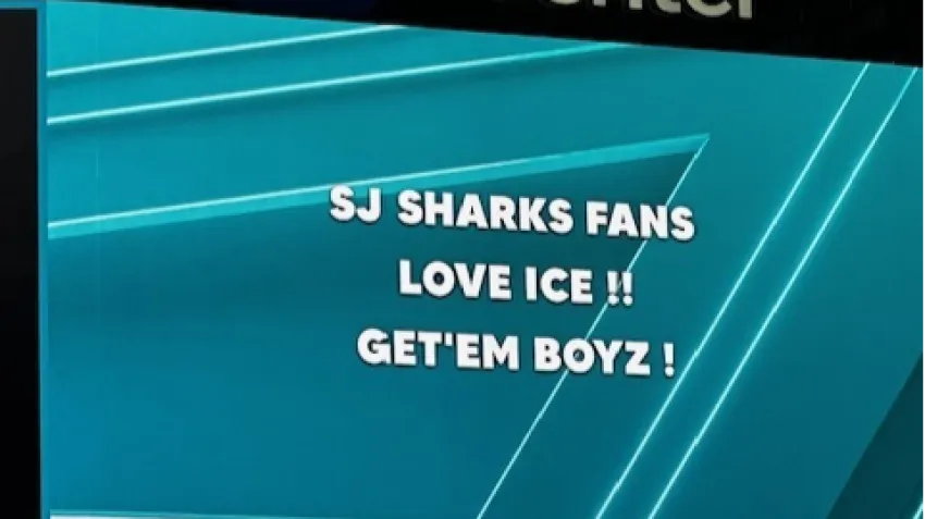 San Jose Sharks Issue Apology After Offensive Message Displayed During Game