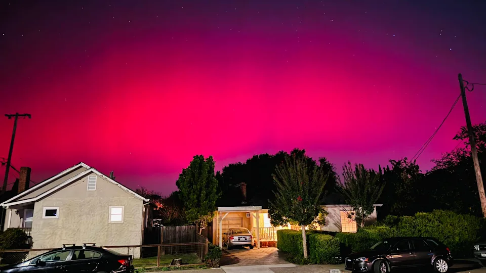 Northern Lights Illuminate Bay Area Skies Amid Intense Solar Activity
