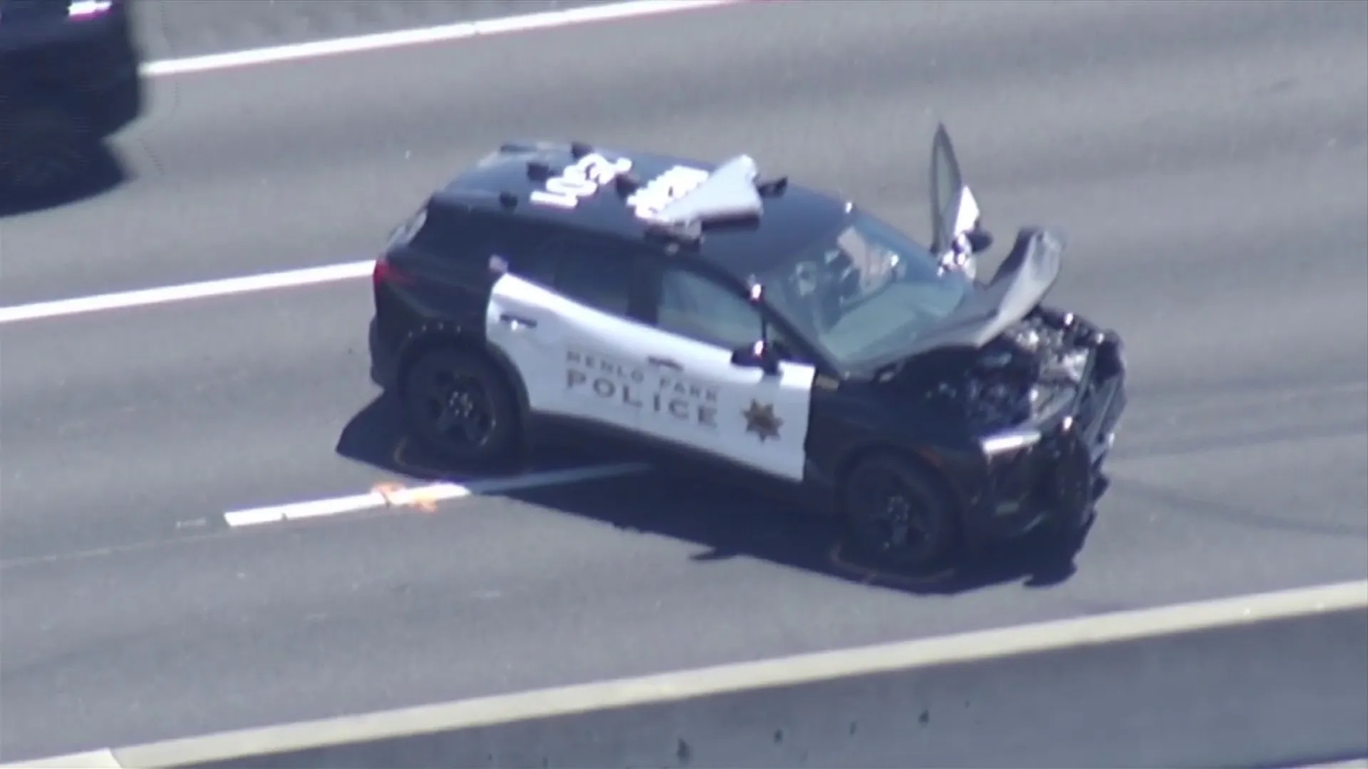 Menlo Park Police Officer Injured in Crash During Pursuit on Dumbarton Bridge