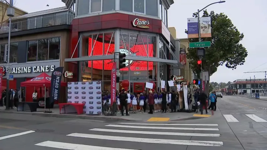 San Francisco’s first Raising Cane’s opens at Fisherman’s Wharf